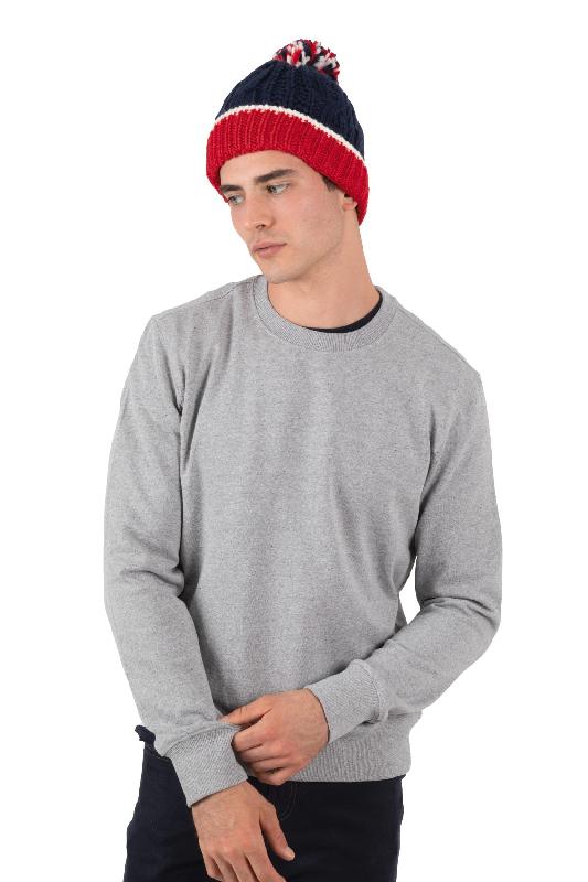 Bonnet en maille tricot avec motifs torsadés - Marque K-up - Réf: KP550 - Taille unique, plusieurs couleurs disponibles_2