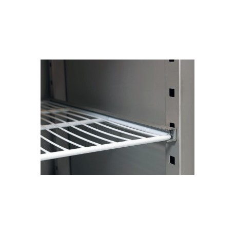 Silb10104 - Armoire froide positive 1400 L - 2 portes pleines - Acier inox AISI 304 - GN 2/1_2