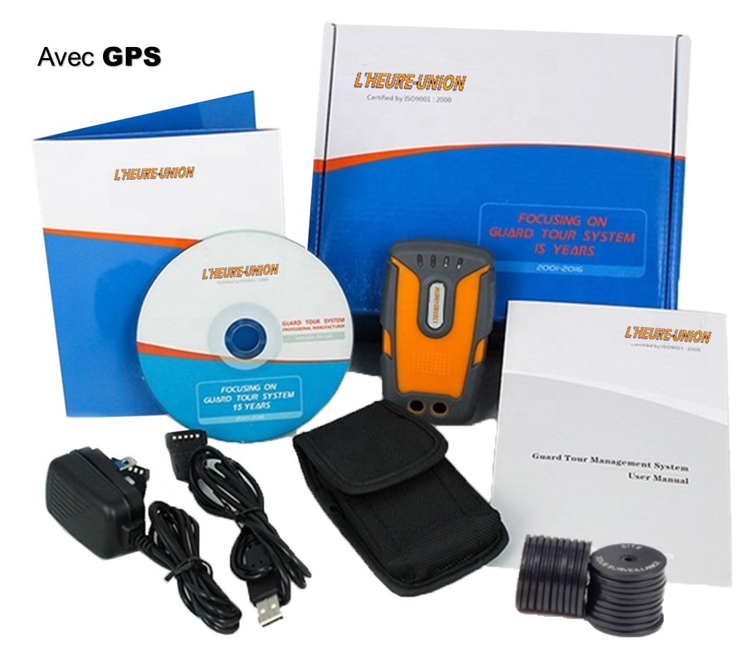 Contrôleurs de rondes temps réel CDR-L4D et CDR-P5+ - GPS, étanches IP67, mémoire jusqu'à 60.000 pointages_2