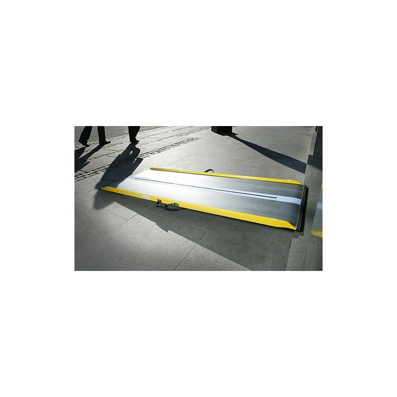 Rampe d'accès pliable en fibre de verre 125cm - STEPLESS - capacité 300kg_2