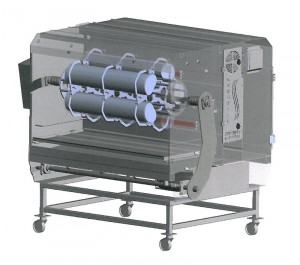Kergrill - Rôtissoire industrielle à la broche avec système breveté - Ergonomique et certifiée CE 1312_2
