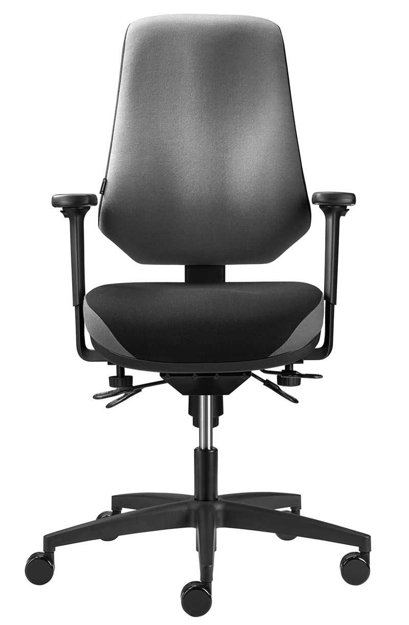 Siège de bureau ergonomique avec inclinaison réglable et options personnalisables