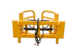 1910 - Pince à balles rondes Zagroda - Deux vérins à double effet - Deux bras mobiles, ouverture max 2.1m_2