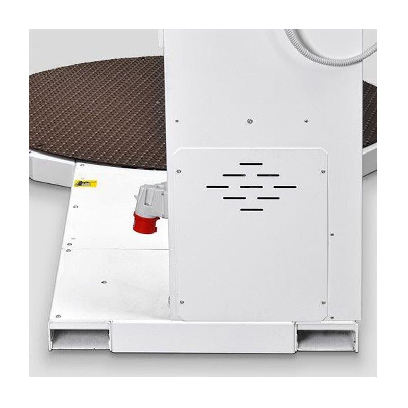 Goldwrap - Banderoleuse à plateau tournant Elena Marchetti - Dimensions 2600x1515x2570 mm - Semi-automatique avec film étirable_2