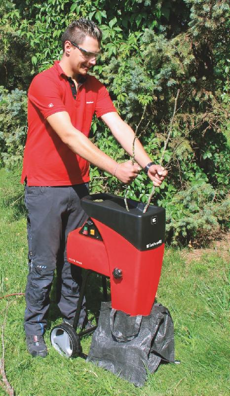 Broyeur de végétaux électrique GC-RS 2540 - puissant et silencieux_2