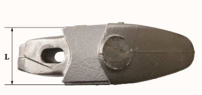 Dents de godet Fastkey FK9 1545 PA - 21,8 kg - dimensions précises et épaisseur de lame 45 mm_2