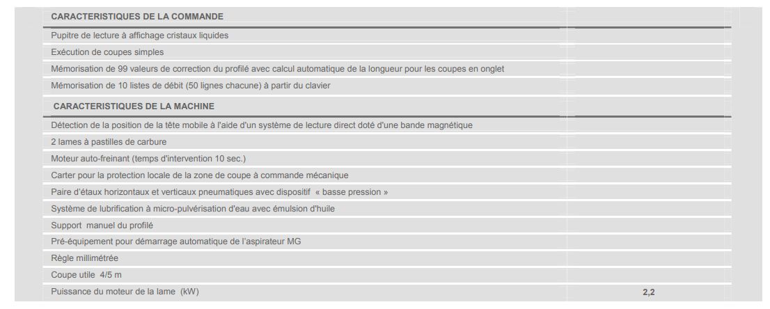 Norma 2 - tronçonneuse à double tête - emmegi - lame de 400 mm_2