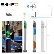 Borne arrêt-minute anti-stationnement de forme cylindrique - b-info - frepat urban equipment_2