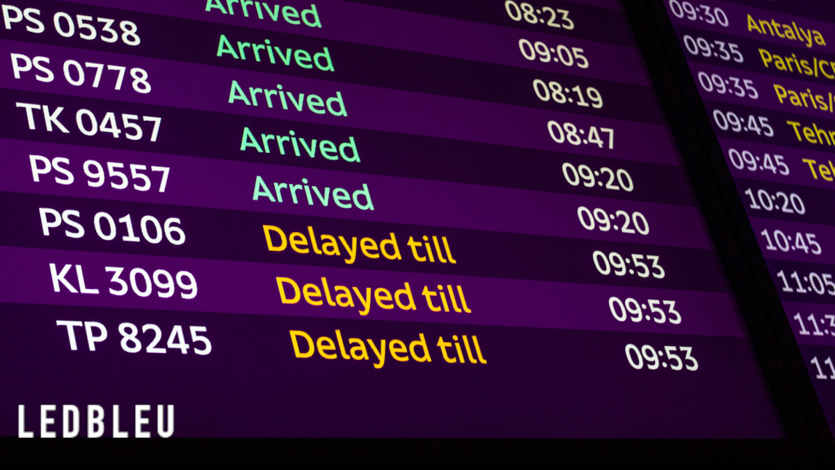 Ecran d'intérieur LED PANTHERE pour aéroports - COB 2K -Pack - 108