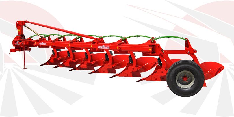 Charrue agricole à versoir fixe - Escudero - châssis 140×140 - largeur de travail variable 12