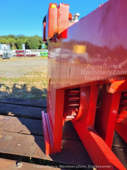 Retourneur de palox et palettes à tête rotative - OP SM ISO 2 pour chariot élévateur, capacité 2000 kg_2