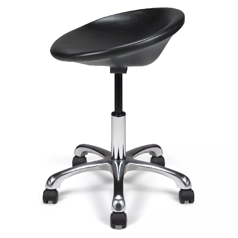 Tabouret technique polyuréthane avec dossier intégré So Cesena - Sans_2