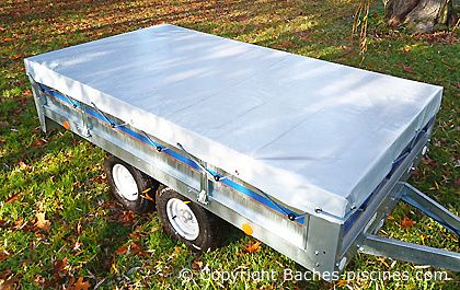 Bâche, filet et capot pour remorque - bâches piscines - pvc 650g/m²_2