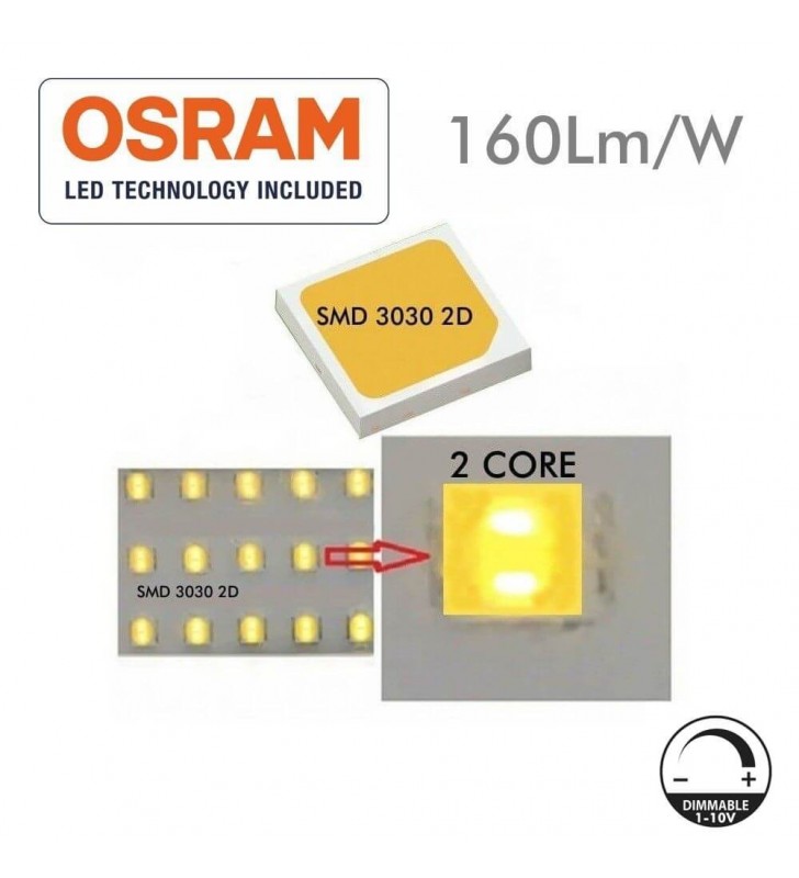Cloche LED PRO - 150W - OSRAM Chip - Haute performance et éclairage industriel_2