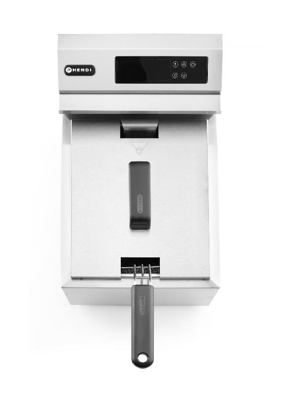 Friteuse Profi Line avec robinet de vidange numérique 8L 230V HENDI_2