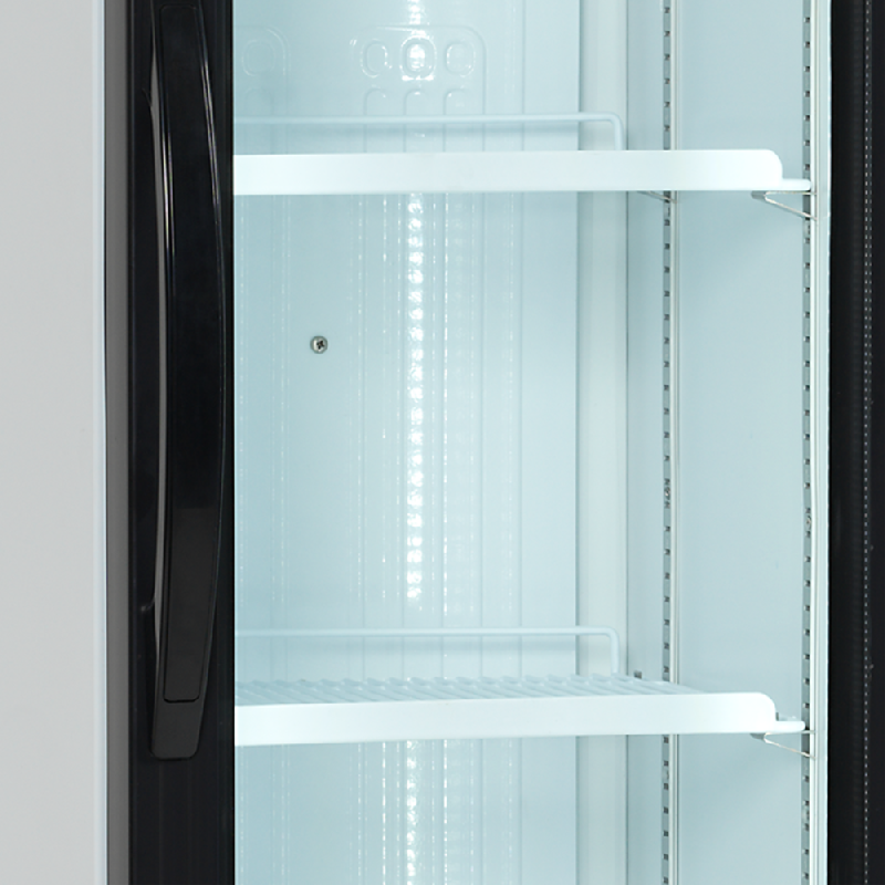 Réfrigérateur à boissons - Gamme FS Slim - Porte vitrée - Finition noire ou blanche - Référence FS176H_2