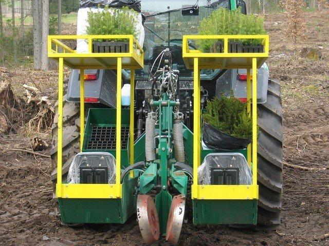 Planteuse forestière NC LS 2 - 1 rang - 2 postes - En occasion_2