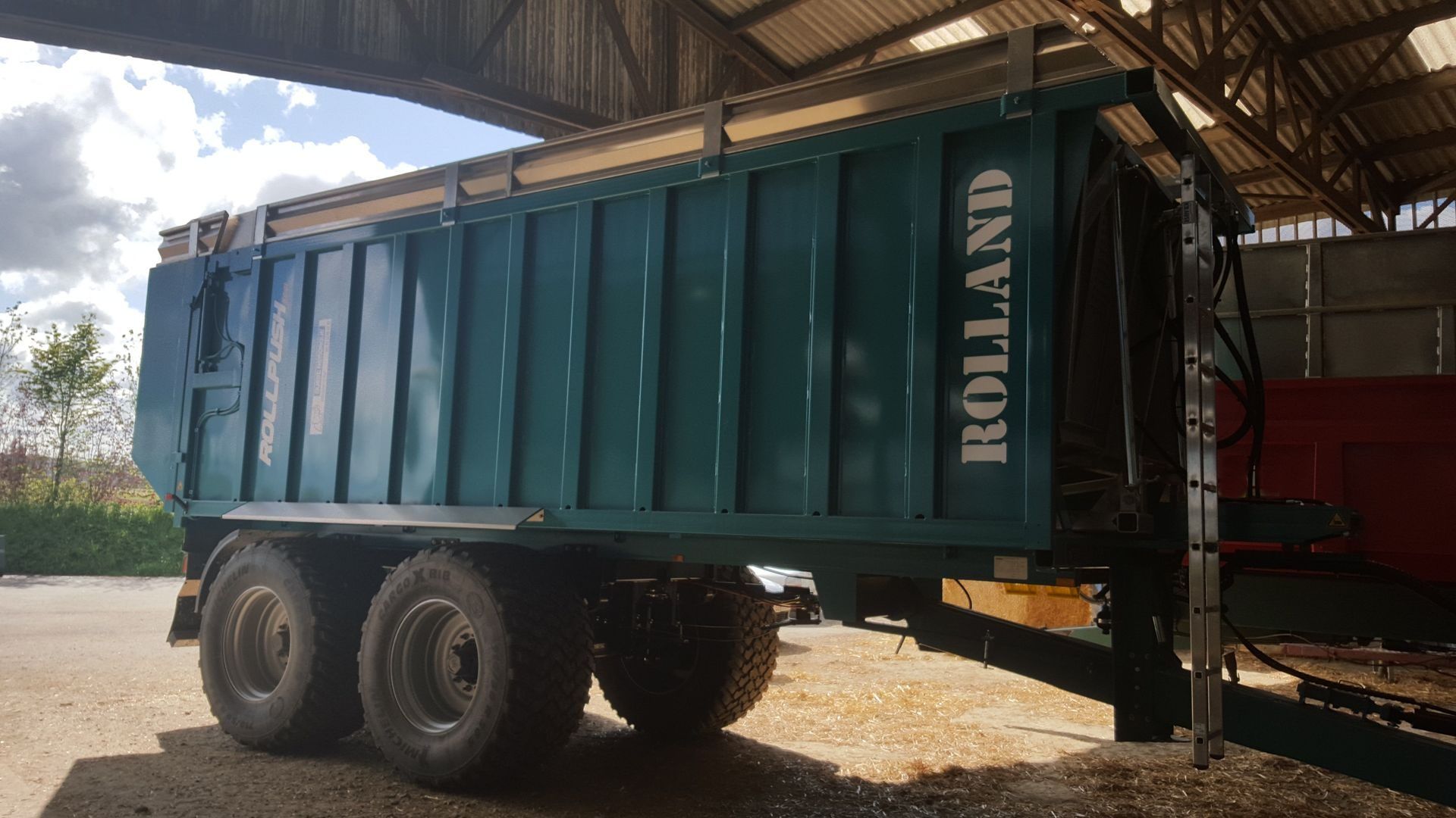 Rollpush 7737 benne agricole monocoque - rolland - volume maxi. 37 m3_2