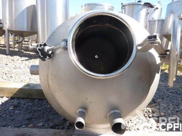 Bac de lancement bain-marie 40L - N° ARTICLE: BNC090 - Diamètre trou d'homme 140 mm_2