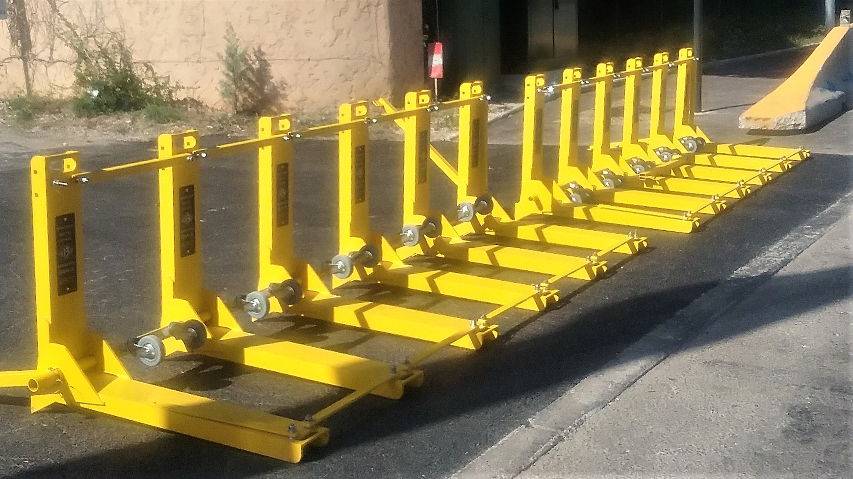 Barrière de sécurité amovible pour événements et sites sensibles