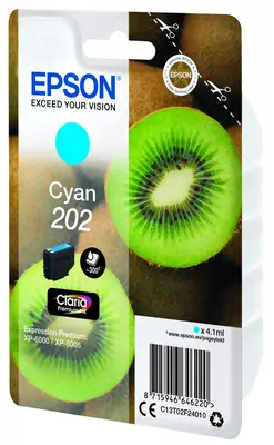 Epson Kiwi Singlepack Cyan 202 Claria Premium Ink_2