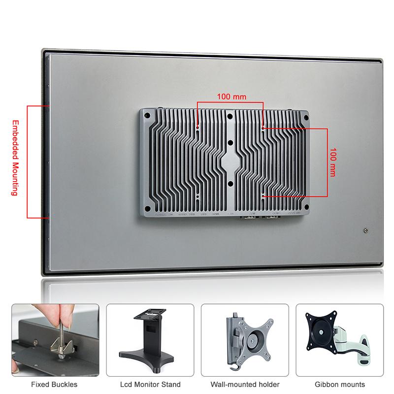 Panel PC industriel fanless 23.8