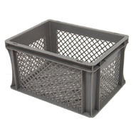 Caissette gerbable et/ou emboîtable - Parois pleines ou ajourées - Capacité de 6 à 80 L - Normes Europe_2