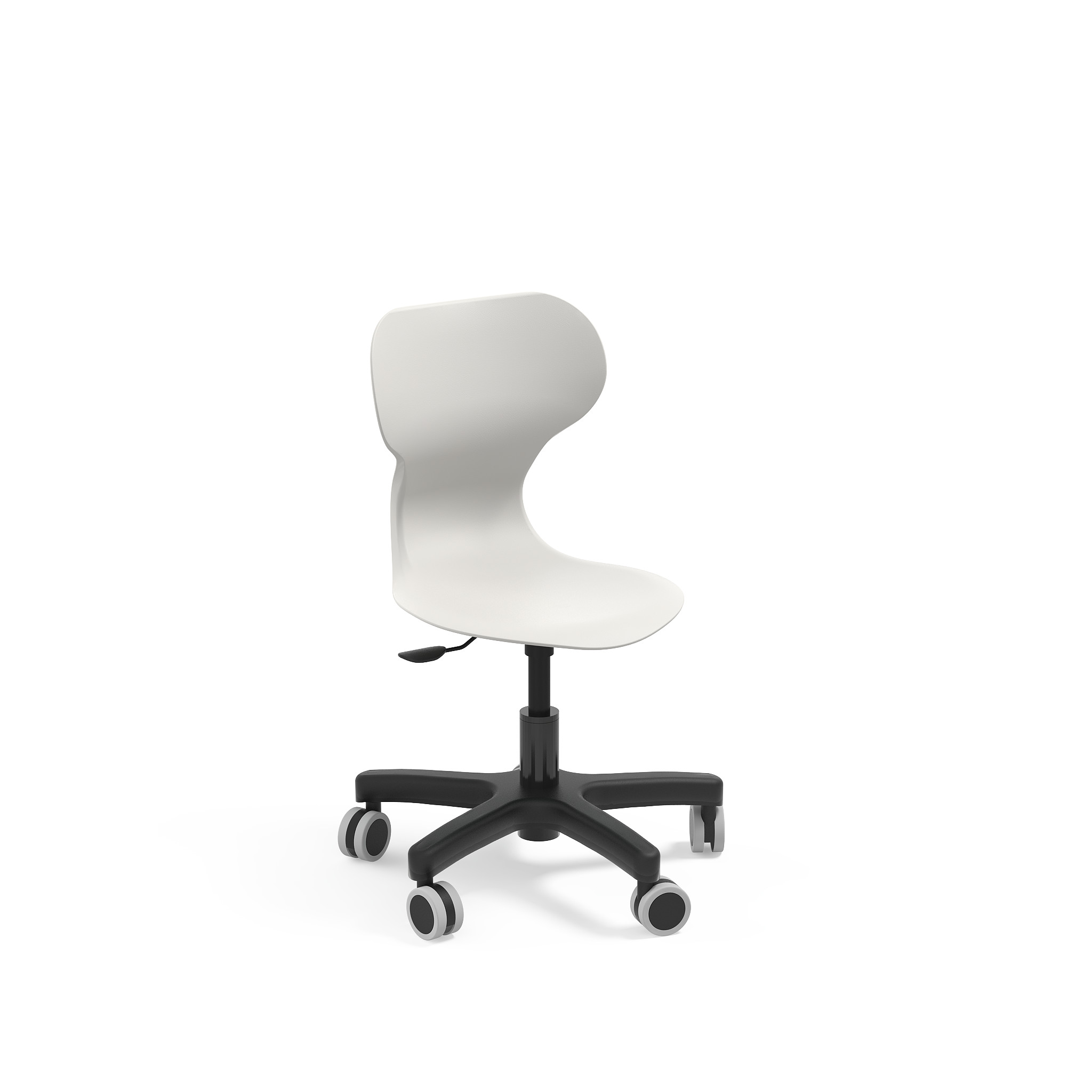 Chaise d'école Mia Mini Lift - Fauteuil pivotant à roulettes pour éducateurs_2