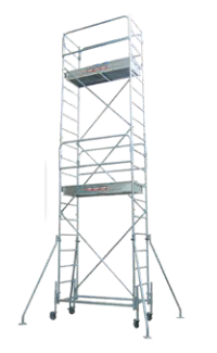 Échafaudages roulants en acier galvanisé - Longueur 1,60 m - EVOLIS 160 - Réf. 613200 / 613201 / 613202_2