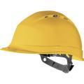 Casque de chantier Quartz1 - Serrage glissière ajustable - Ventilé et traité anti-UV_2