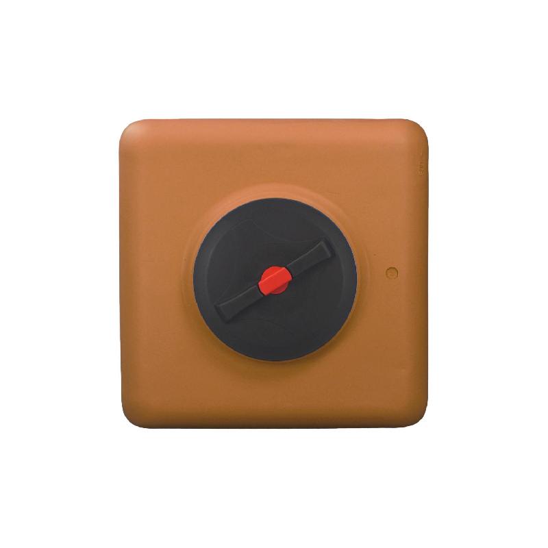 Cuve 200l Aérienne De Récupération D'eau - Réservoir Cubique Terracotta - Elbi Cb200_2