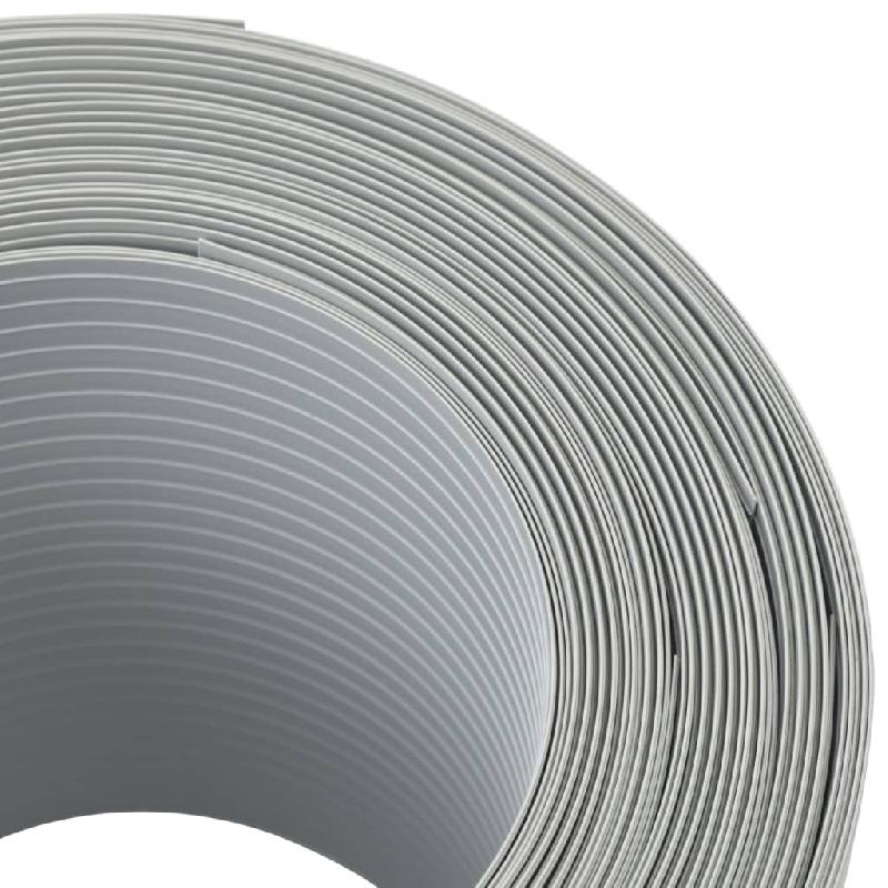 Vidaxl brises-vues de jardin 10 pcs gris clair 252,5x19 cm pvc 4005544_2