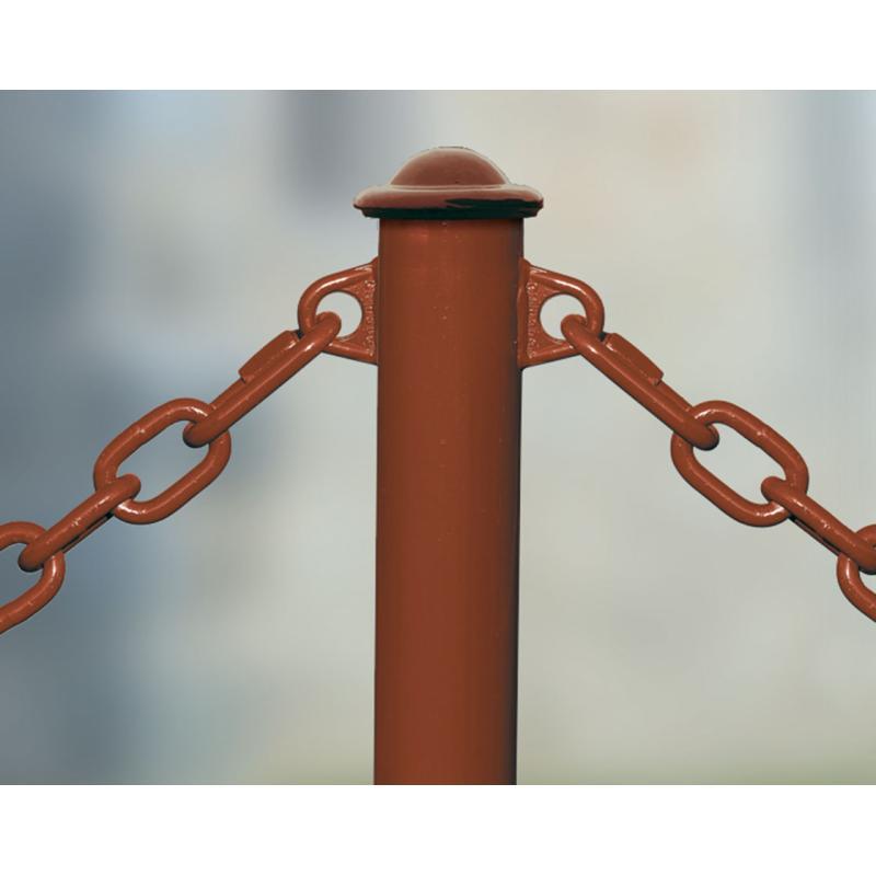 Potelet Province à chaînes - Réf : 206321.Gpro - Ø76 ou Ø114 mm - Plusieurs coloris et pommeaux disponibles_2