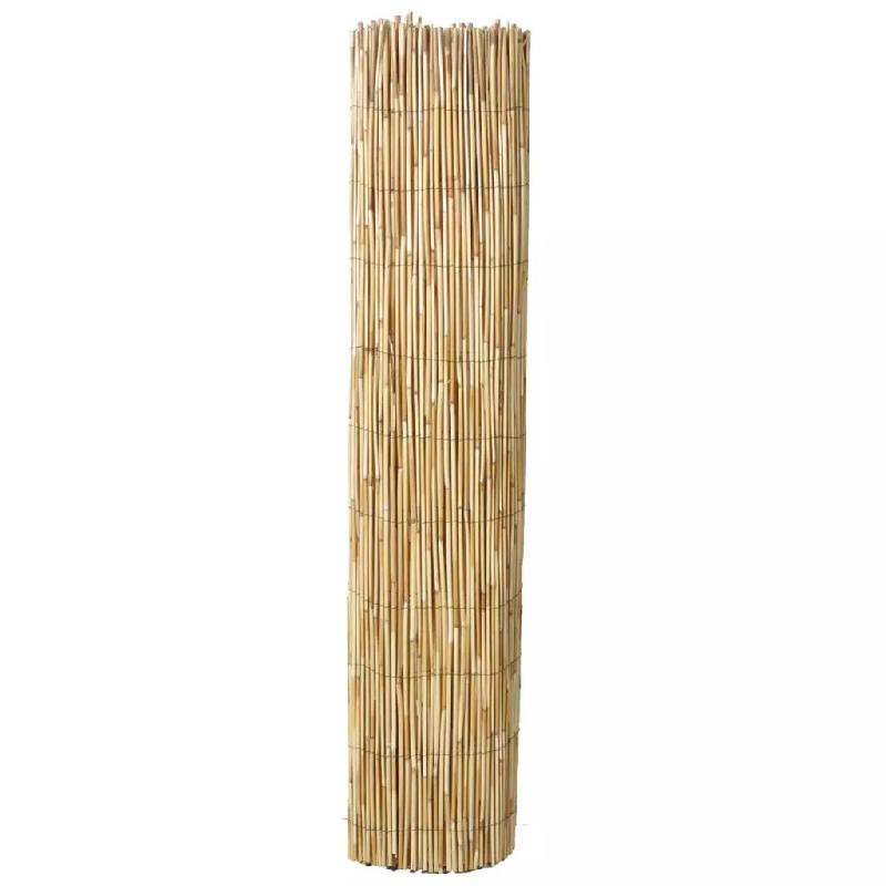 Vidaxl clôture de jardin en roseau 500x100 cm 141618_2