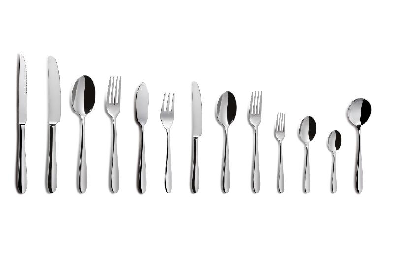 Couteau de table Tulip Q7 - inox 18/10 finition miroir - 237 mm - Comas_2