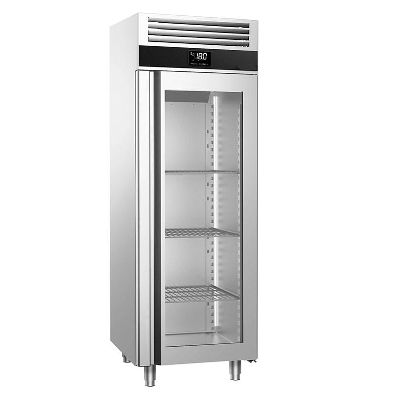 Armoire congélateur en inox porte vitrée GN 2/1 Premium - 700 L_2