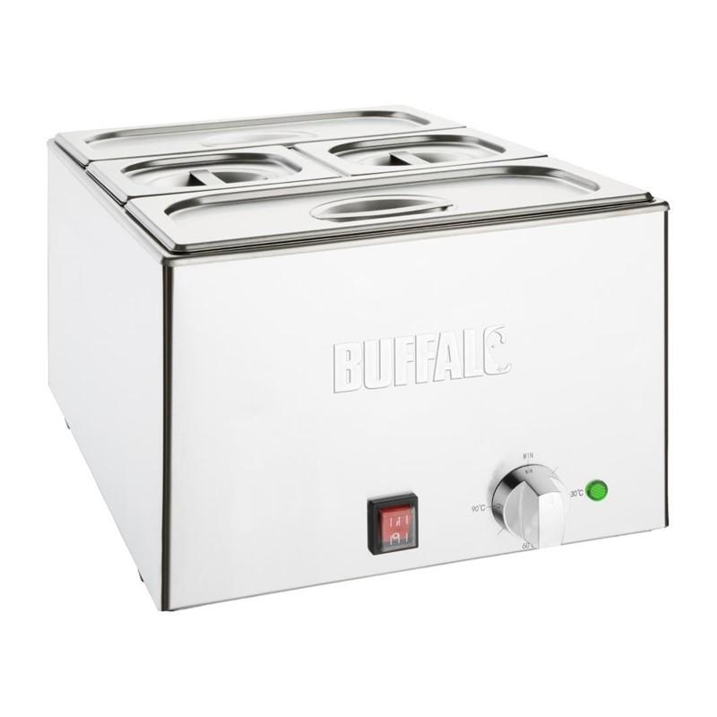 Bain-marie électrique - 2 bacs GN 1/3 et 2 bacs GN 1/6 inclus | Buffalo_2