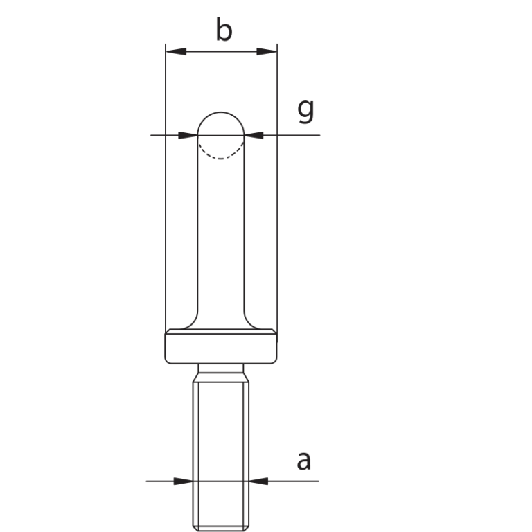 Anneau de levage en acier allié - GreenPin® AL - REF : 41030 - capacité 0,2t à 36t - grade 80_2