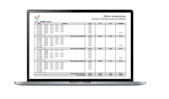 Application de pointage et calcul de temps de présence en SaaS - RégliCe Box - respect des horaires et obligations légales_3