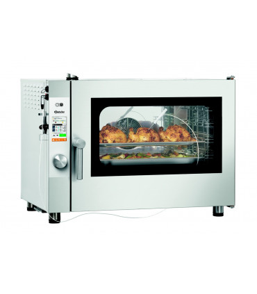 Four mixte à vapeur professionnel avec système de nettoyage automatique et 7 fonctions cuisson - silversteam p-5111drs réf. 117764 bartscher_2