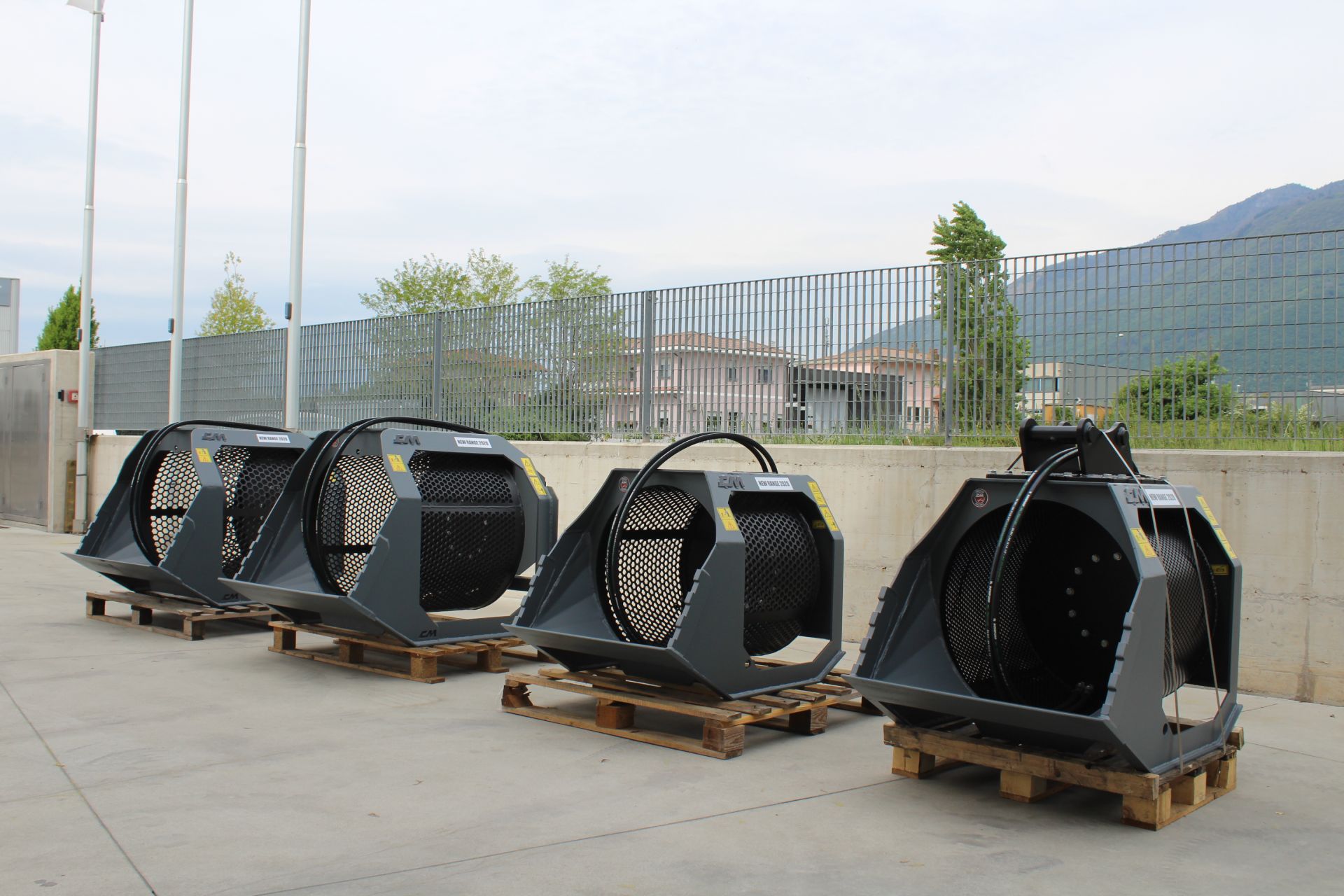 Godet cribleur avec panier rotatif - CBR 07_2