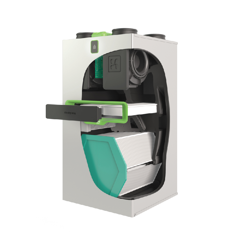 Kit VMC double flux connectée InspirAIR® Top 450 Classic avec télécommande - Aldes - 11023497_2