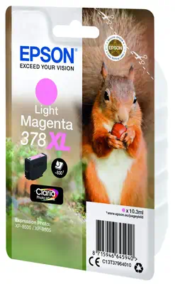 Singlepack Light Magenta 378XL Claria Photo HD Ink_2