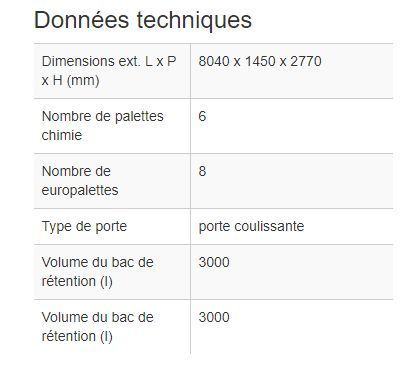 148218W - Conteneur de stockage pour produits dangereux, 1P 814, portes coulissantes, avec bac de rétention en acier intégré_2