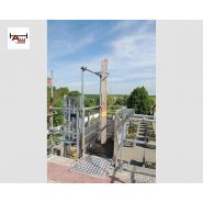 Système de fixation rapide breveté pour monte-charges GEDA 200 Z