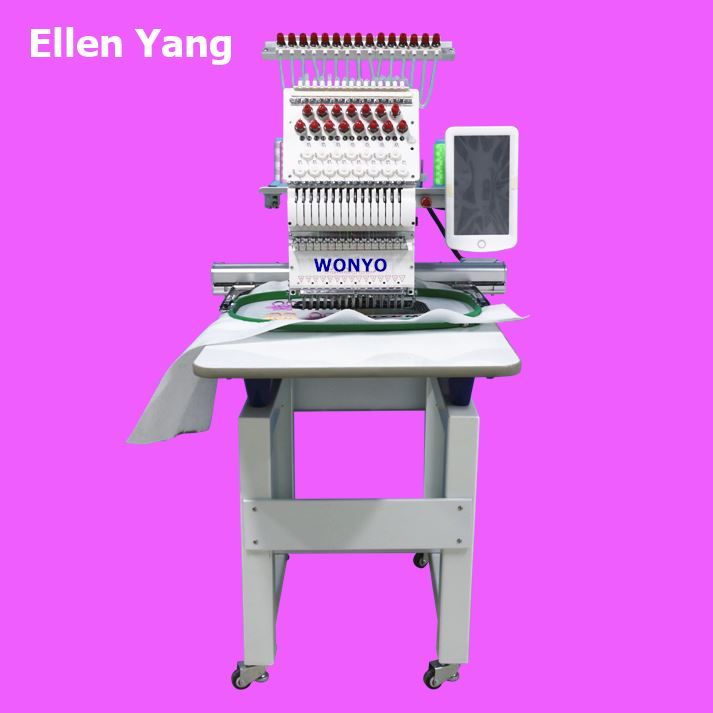 Brodeuse industrielle - Shenzhen Wanyang - 15 aiguilles - compacte à une tête - vitesse 1200SPM_2