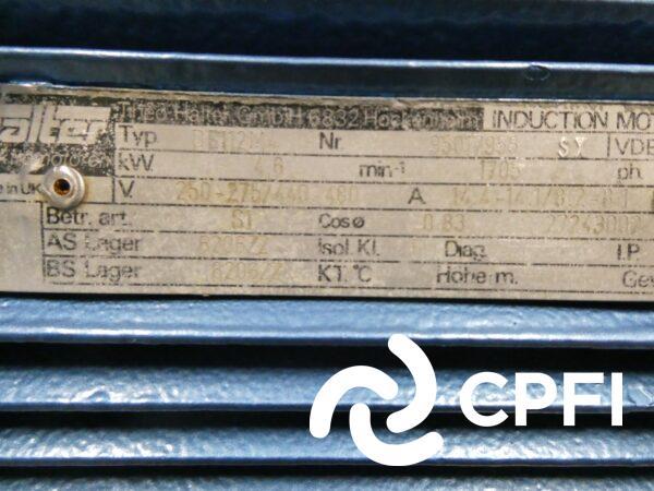 Pompe Fristam auto-amorçante - FZ201 - 4,6 kW - Moteur 1705 t/min_2