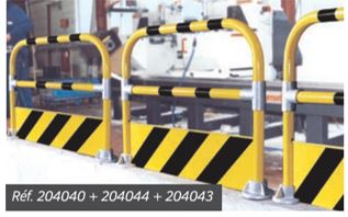 Arceau simple ou renforcé - Protection des personnes et machines en atelier - Tube acier 60mm - Plusieurs dimensions disponibles_2