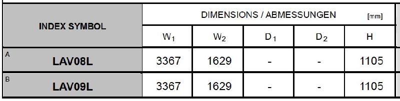Banque d'accueil courbe avec façade de couleur modèle Valde - MDD - Blanc, Blanc brillant, Droite_2