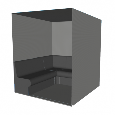 Hammam kit de construction - Cabine de douche à carreler 180 x 180 avec générateur vapeur et accessoires inclus_2